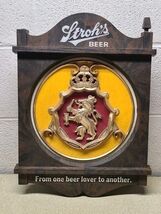 Vintage Stroh&#39;s From One Beer Lover to Another 18x13.5 Lighted Sign for ... - $98.16 CAD