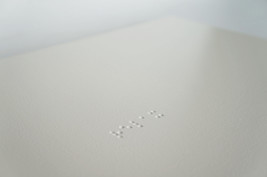 Braille print(RELAX) persolized lap desk, Stable table or wooden Breakfa... - $60.00