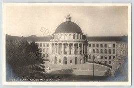 Vtg. Zurich Neues Polytechnikum Real Picture Postcard RPPC International - £14.40 GBP