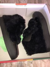 New Katy Perry Shoes Booties The Honey Claw Black Faux Fur SIze 5-SHIPS ... - $78.13