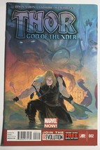 THOR GOD OF THUNDER #2 (2011) Marvel Comics 1st appearance Gorr &amp; Necrosword FN- - £55.78 GBP