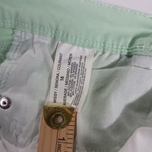 Gloria Vanderbilt Jeans Womens 16 Green Ankle Grazer Cadence Stretch Denim 32x27 image 5