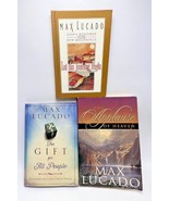 3 Max Lucado Books: Gift for All People-Let the Journey Begin-Applause o... - £14.39 GBP