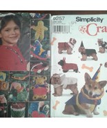 Christmas Tree Ornaments Halloween Dog Outfits Costumes Craft Show Patterns - $27.00