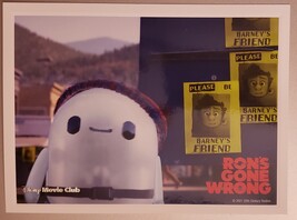 *Ron&#39;s Gone Wrong Lithograph Disney Movie Club Exclusive 2022 NEW - $12.40