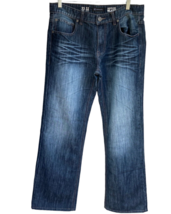 INC International Barcelona Relaxed Fit Jeans Men 33x32&quot; Distressed Actu... - £13.00 GBP