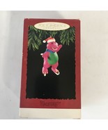 VTG Hallmark Ice Skating Barney Dinosaur Ornament 1994 Christmas Holiday... - €14,54 EUR