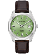 Bulova Surveyor Automatic Green Dial Mens Watch 96B427 - $576.03 CAD
