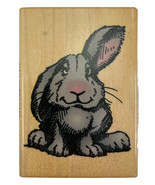 Easter Bunny Rabbit Harry Hare Rubber Stamp Comotion #1811 Vintage 1995 New - $12.08 CAD