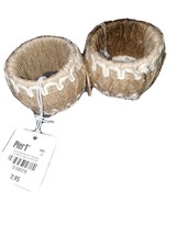 Pier 1 Imports Set Of 2 Napkin Holders Rustic - £5.42 GBP