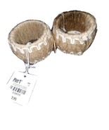 Pier 1 Imports Set Of 2 Napkin Holders Rustic - $553.74 MXN
