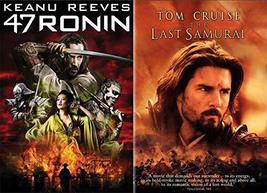 Famous Americans Playing Samurais: 47 Ronin + The Last Samurai 2 Movie DVD Bundl - £25.44 GBP