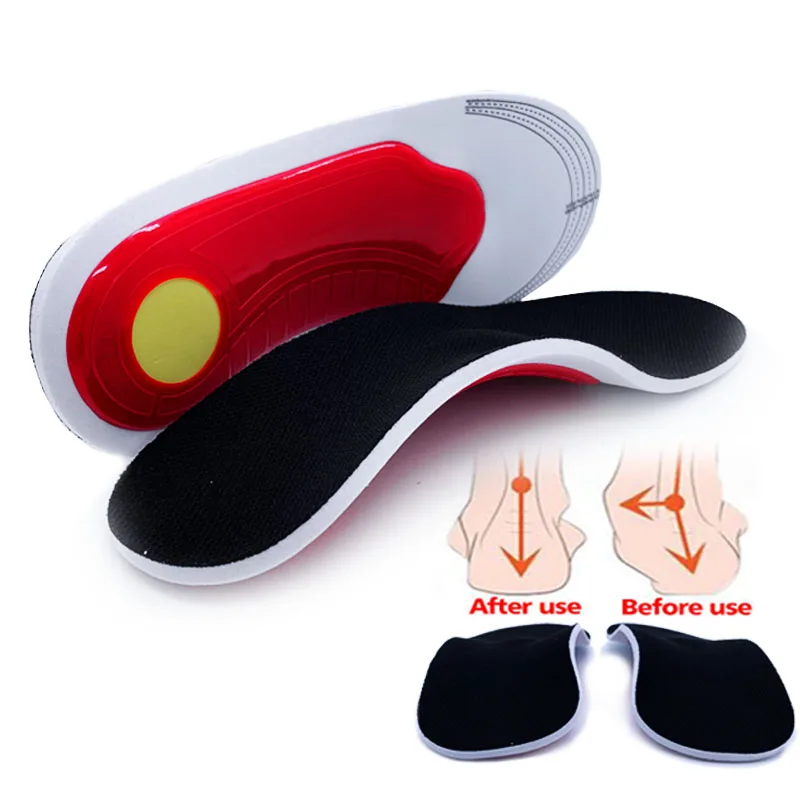 Sporting PrAum Orthotic Insole Arch Support Flatfoot Orthopedic Insoles Pressure - £23.52 GBP