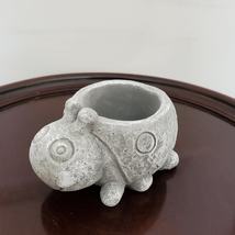 Cement Ladybug Planter with Air Plant, Animal Succulent Planter, Airplant Holder image 2