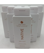 6pk Native Sugar Cookie Body Wash Christmas LIMITED EDITION 18 OZ - $43.55