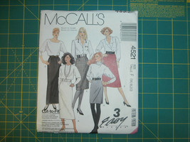 McCall's 4521 Size 16 18 20 Misses' Skirts - $12.86