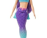 Barbie Dreamtopia Mermaid Doll with Curvy Body, Pink Hair, Pink Ombre Ta... - £8.57 GBP