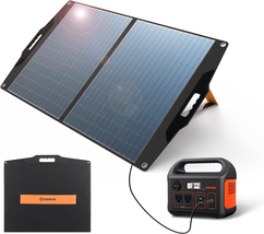  Portable Solar Panel for Power Station, Foldable Power Emergency Charge... - $249.81