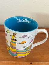 Dr. Suess Oh! The Places You’ll Go! Pastel Rainbow &amp; Balloons Coffee Cup Mug – - £7.12 GBP