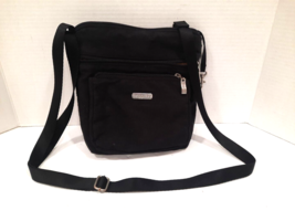 Baggallini Crossbody Criss Cross Crossbody Bag Black Women&#39;s Travel EUC  - $18.39