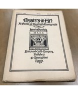 Masters in Art Monograph Maes March 1908 - €6,63 EUR