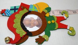 Christmas Elf Hanging Ornament African American Boy  New - £7.06 GBP