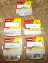 5-paks Du-Bro #923 micro pushrod guide in the package new - $9.89