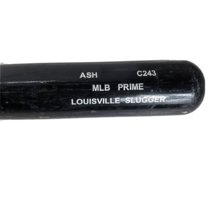 Game Used  MLB Bat Ash c243 Prime Louisville Slugger Cracked 33.5 431519 - $39.60