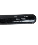 Game Used  MLB Bat Ash c243 Prime Louisville Slugger Cracked 33.5 431519 - $54.16 CAD