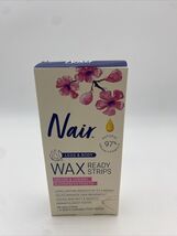 NEW Nair Hair Remover Wax Ready-Strips, 40 Wax Strips + 6 Post Wipes - $232.38 MXN