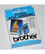 BROTHER GENUINE INK CARTRIDGE ~ LC2 1C ~ CYAN ~ New / Old Stock in Box ~... - £7.85 GBP