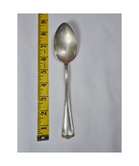 Vintage 1847 Rogers Bros SilverPlate Serving Spoon 8 Flatware Ornate Pat... - $14.01