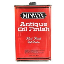 Minwax 67000 Antique Oil Finish 1 Quart 32 ounce Hard Finish Soft Lustre... - $1,406.42 MXN