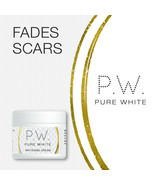 PURE WHITE FACE WHITENING CREAM STOPS MELASMA PIGMENTATION FADES SCARS - £43.63 GBP