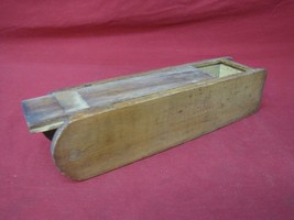 Unique Antique Wooden Miners TNT Dynamite Blasting Cap Box Mining Primitive #11 - $98.99