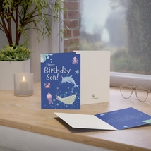 Digital Birthday Greeting Card – Happy Birthday, Son! - $3.99