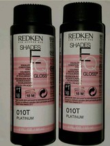 Redken Shades EQ 10T Platinum x 2 - $30.00