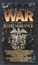 Factory Sealed VHS-Herman Wouk&#39;s War and Remembrance-Day VI-Robert Mitchum - $9.50