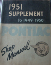 1949 1950 1951 PONTIAC ALL MODELS Service Shop Repair Manual Supplement - £18.68 GBP