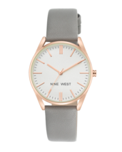Nine West Classic Strap Watch - Light Gray - £18.25 GBP