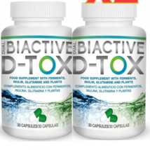 2 PACK Helix Original Dual Biactive D-TOX For body detoxification x30 capsules - £59.75 GBP