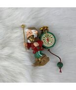 Hallmark One-Elf Marching Band 1993 Christmas Motion Ornament No Box - $6.23