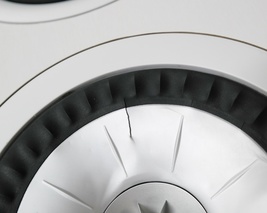 KEF Q650c Center Channel Speaker - White READ image 5