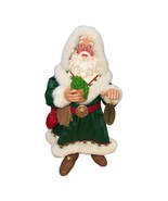 P.D. Ltd Christmas Santa Clause Green Lucky Clover three leaf Green Figu... - $23.38
