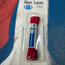 Vintage Mitchell Lace Inc. Red 27 Inch Long Wearing Shoe Sneaker Laces U... - $10.00