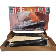 Revell The Firefighter Harbor Fire Boat Model Kit #5200 1979 USA Open Box - £75.67 GBP