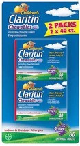 Children's Claritin Non-Drowsy 5mg. Chewable Tablets, or liquid Grape - $15.29+