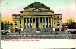 Vtg Postcard UDB 1900s New York NY NYC - Columbia University Library Unused - $8.38