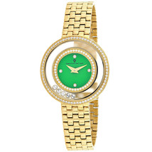 Christian Van Sant Women&#39;s Gracieuse Green Dial Watch - CV4834 - £245.31 GBP