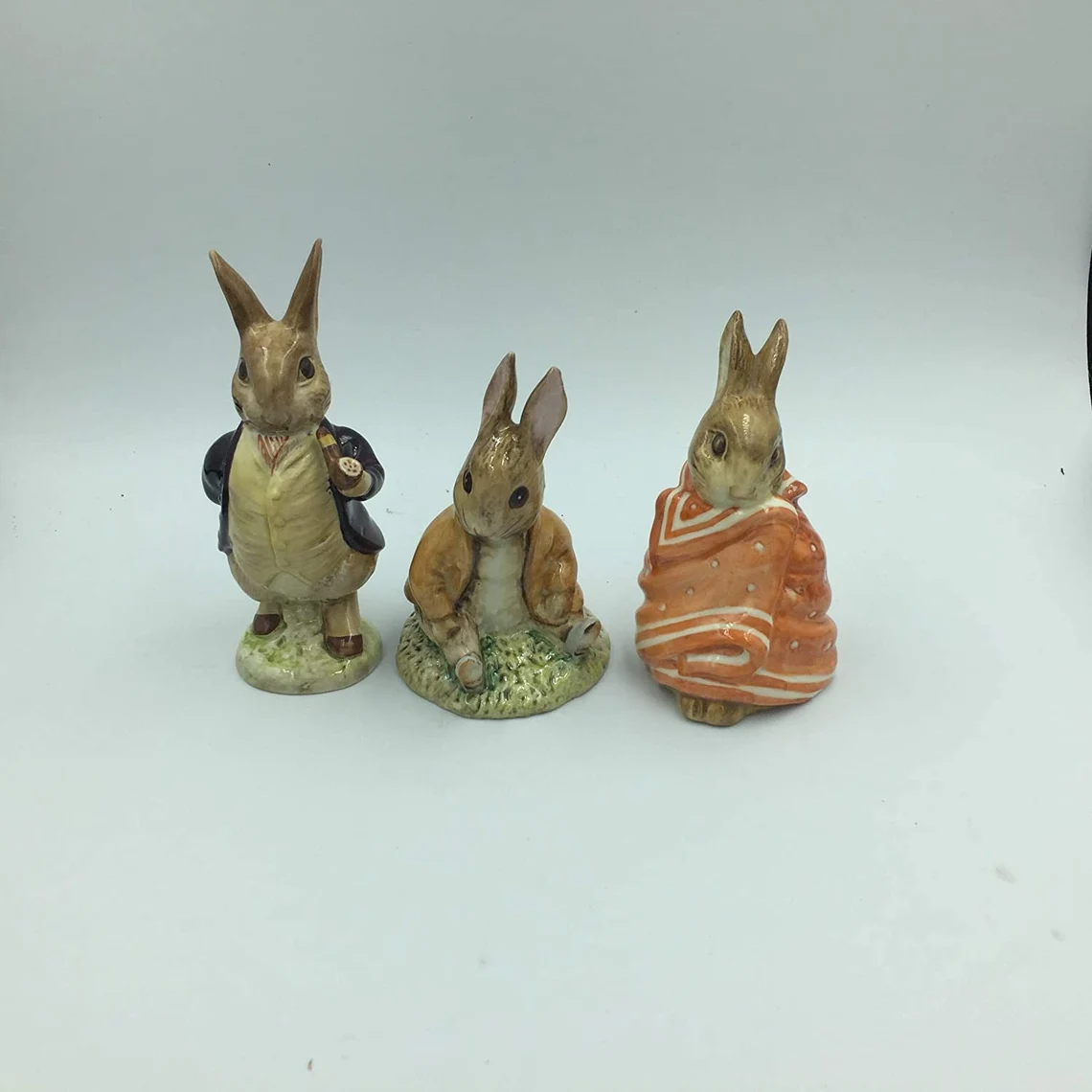 Beatrix Potter&#39;s poorly rabbit,Mr Benjamin Bunny Pipe Out &amp; Beatrix pott... - $128.95